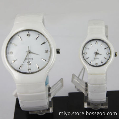 Ceramic lovers watch with fashionable,fancy, novelty and beautiful, 2014 fashion